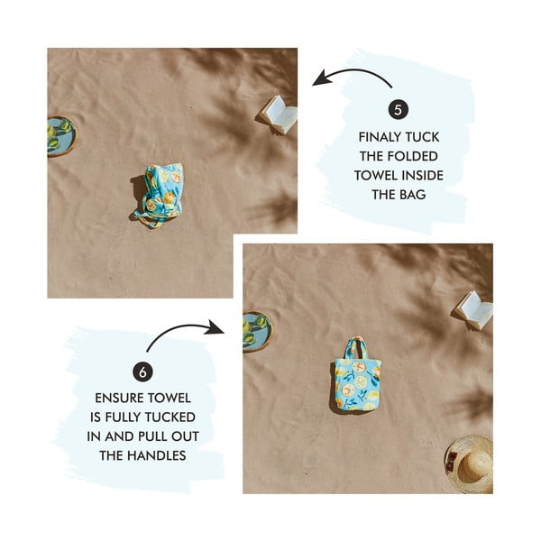 Žalias paplūdimio rankšluostis 150x75 cm Summer Fruits - Catherine Lansfield-image-3