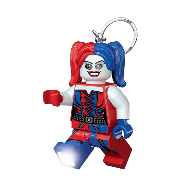 Šviečiantis raktų pakabukas LEGO® DC Super Heroes Harley Quinn