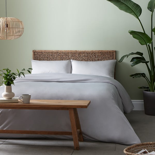 Pilka patalynė 200x200 cm So Soft - Catherine Lansfield-image-1