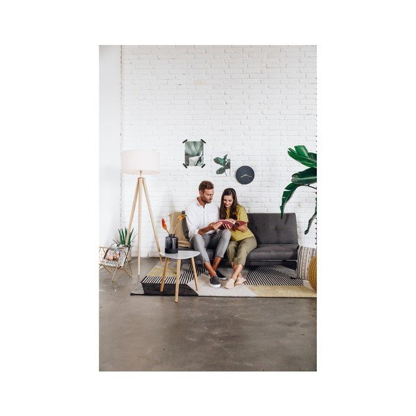 Baltas kavos staliukas Bonami Essentials Viby, 55 x 55 cm-image-2