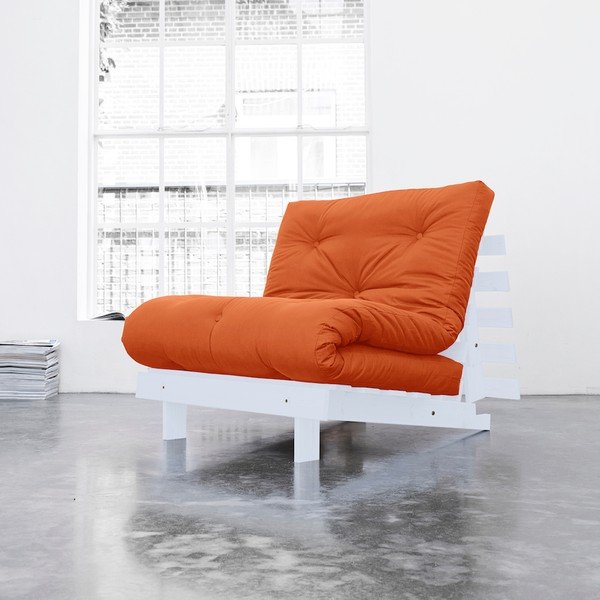 Kintamas fotelis "Karup Roots Cool Gray/Orange