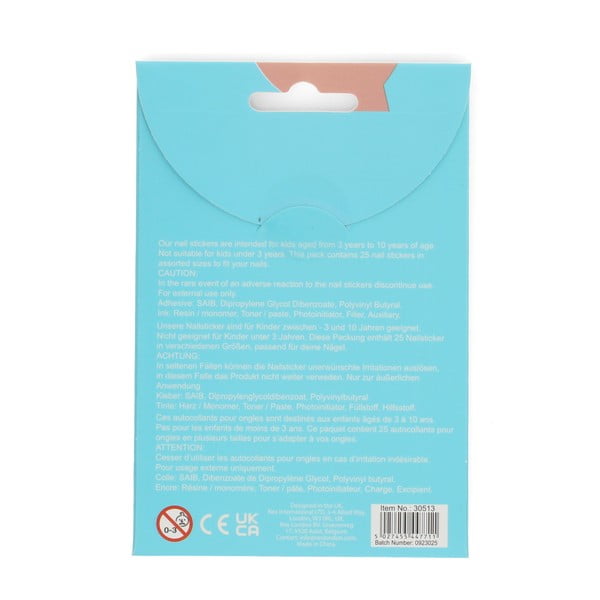 Kūrybinis žaislas Sunny Sausage Dog – Nail stickers – Rex London-image-3