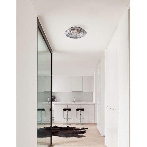 Juodos spalvos iš metalo lubinis šviestuvas Sens – Nova Luce-image-1