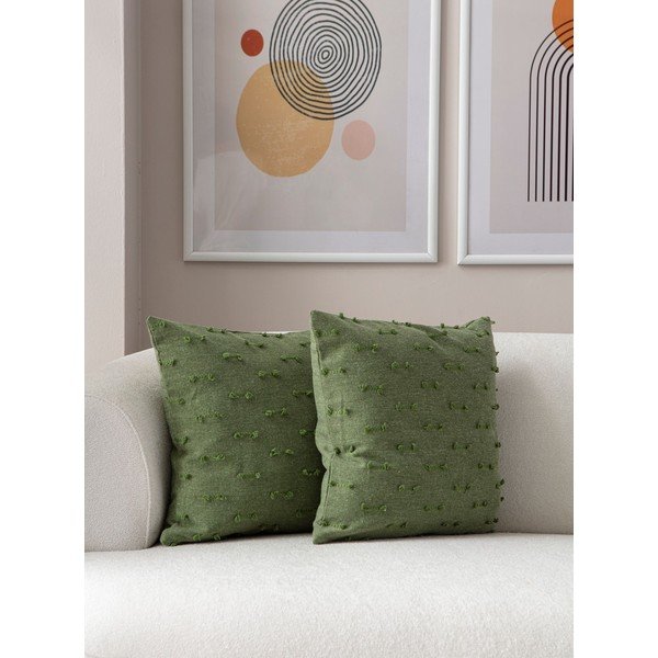 Dekoratyviniai pagalvių užvalkalai 2 vnt. 43x43 cm Tuffet – Mioli Decor-image-3