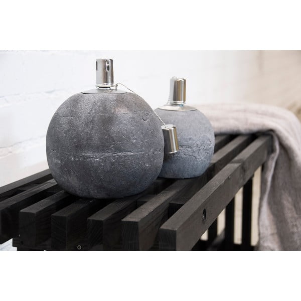 Iš betono alyvos lempa (aukštis 20 cm) – Esschert Design-image-1