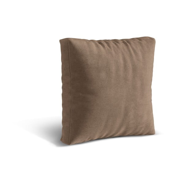 Šviesiai rudos spalvos iš velveto modulinė sofos pagalvė Martina – Micadoni -image-1