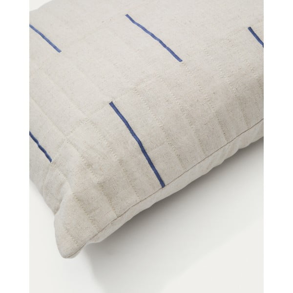 Iš lino mišinio dekoratyvinis pagalvės užvalkalas 45x45 cm Blaina – Kave Home-image-2