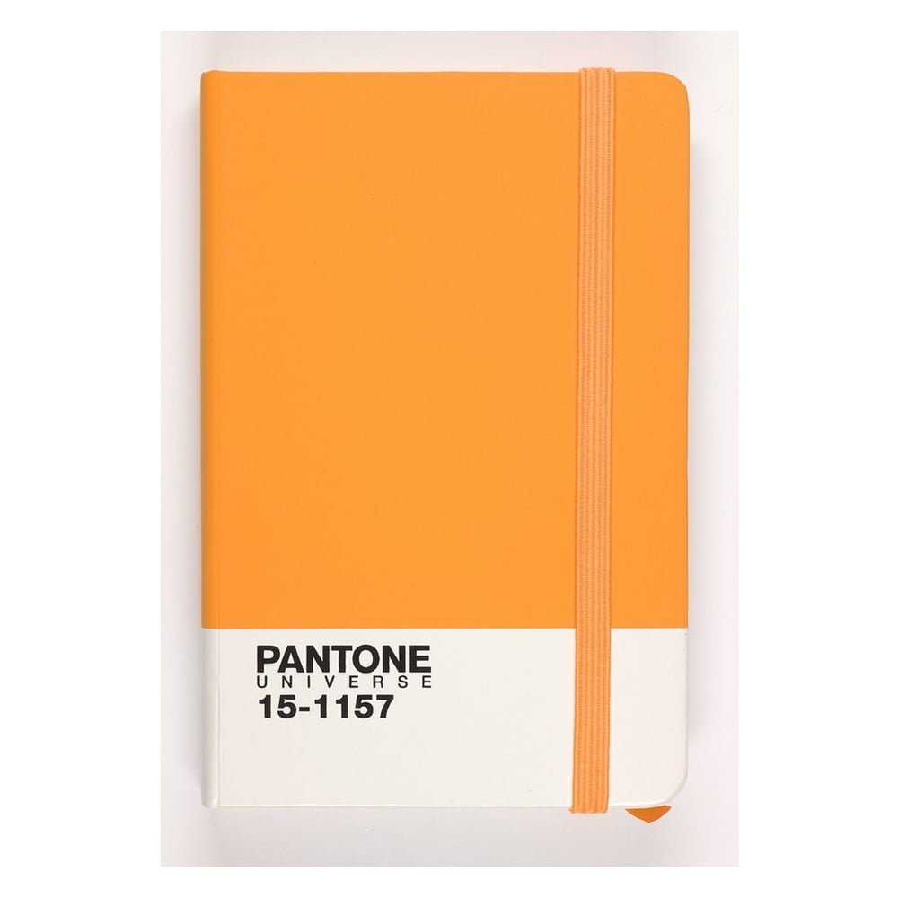 Užrašų knygutė Rubber Large Flame Orange 18-3949