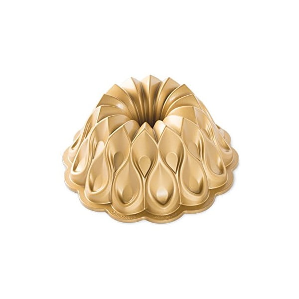 Aukso spalvos kepimo forma Nordic Ware Crown, ⌀ 25 cm