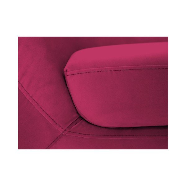 Rožinė trijų vietų sofa Mazzini Sofas Amelie-image-3