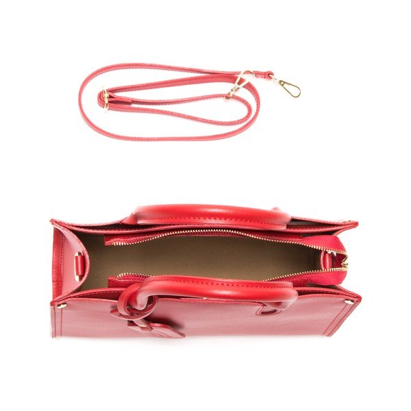 Odinė rankinė Anna Luchini 3042 Rosso-image-3