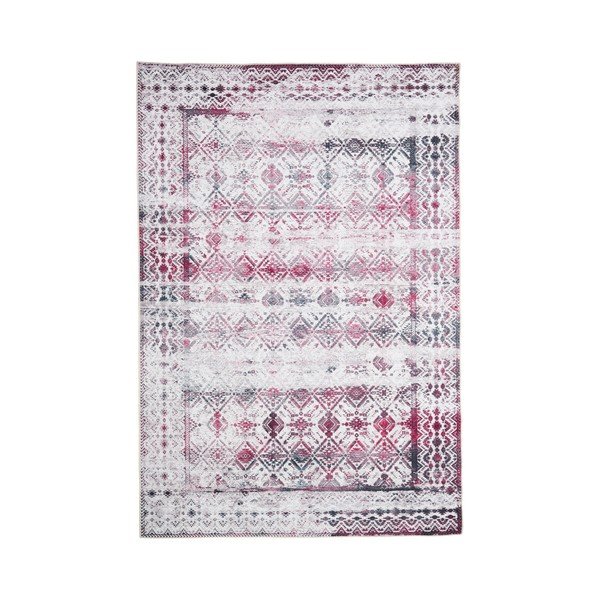 Dėmėms atsparus kilimas "Webtappeti Kilim Ivory Cherry", 120 x 180 cm-image-1