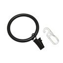 10 užuolaidų žiedų su kabliuku rinkinys Zeta - SP TREND