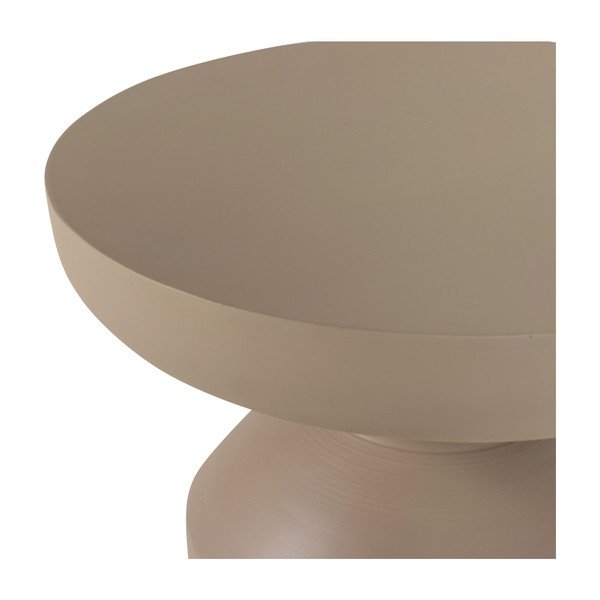 Iš metalo apvalios formos šoninis stalas ø 45 cm Bova – WOOOD-image-3