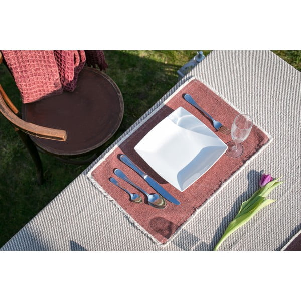 Smėlio spalvos medvilninė staltiesė Tiseco Home Studio, 250 x 150 cm-image-4