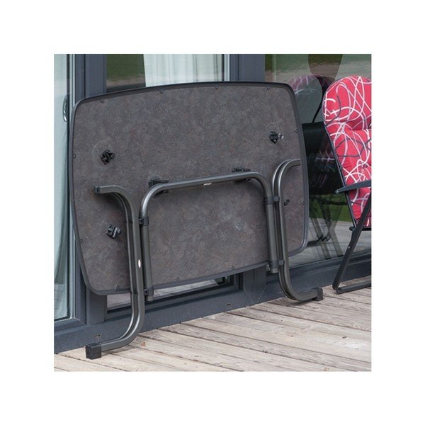 Sodo valgomojo stalas 115x70 cm Pizarra - Dajar-image-1