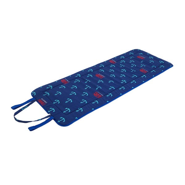 Mėlynos spalvos sodo kėdės paminkštinimas šezlongui 52x148 cm   Anchors – B.E.S.