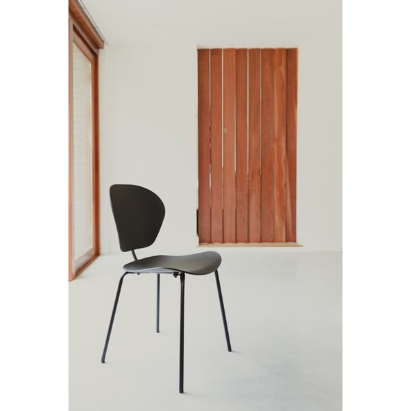 Juodos spalvos valgomojo kėdė The Ocean – Zuiver-image-4