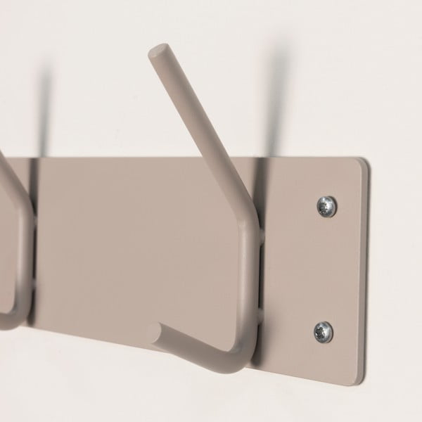 Taupe spalvos iš metalo sieninė lentyna 40 cm Fusion – Spinder Design-image-3