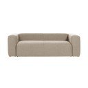 Smėlio spalvos sofa Kave Home Blok, 240 cm