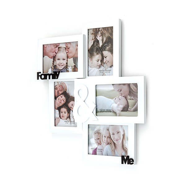 Medinis sieninis nuotraukų rėmelis Tomasucci Family And Me, skirtas nuotraukoms 10 x 15 cm-image-1