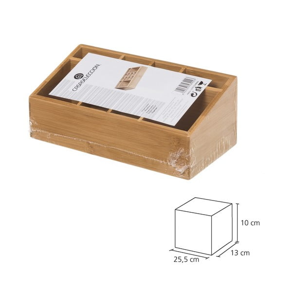 Iš bambuko vonios organizatorius natūralios spalvos makiažui – Casa Selección-image-2