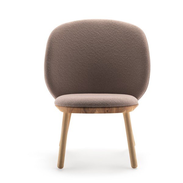 Smėlio spalvos vilnonis fotelis EMKO Naïve-image-2