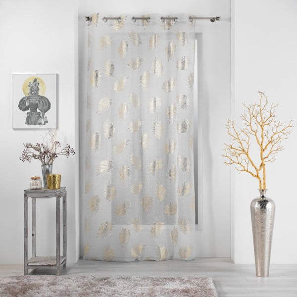 Permatoma užuolaida smėlio spalvos/auksinės spalvos 140x280 cm Sunny – douceur d'intérieur-image-2
