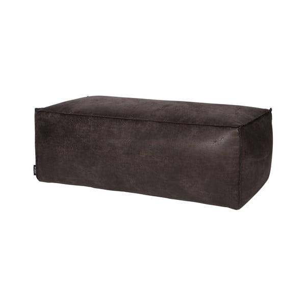 Juodos spalvos iš dirbtinės odos taburetė Rodeo – WOOOD-image-2