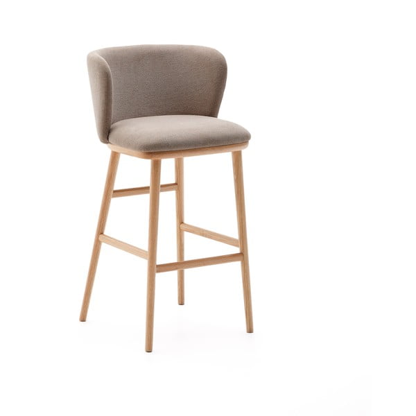 Baro taburetė šviesiai rudos spalvos (sėdynės aukštis 75,5 cm) Ciselia – Kave Home