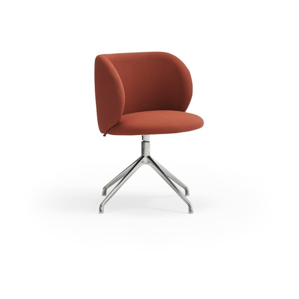 Su pasukimo funkcija valgomojo kėdės raudonos plytų spalvos 2 vnt. Mogi – Teulat