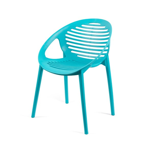 Plastikinė sodo kėdė turkio spalvos Joanna – Bonami Selection