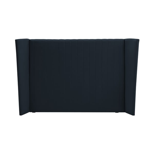 Tamsiai mėlynos spalvos galvūgalio lova "Cosmopolitan Design Vegas", 140 x 120 cm