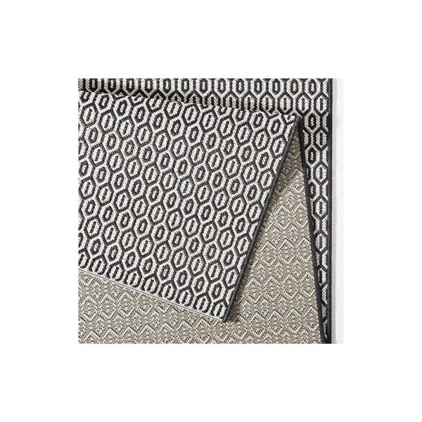 Juodai baltas lauko kilimas NORTHRUGS Coin, 140 x 200 cm-image-2