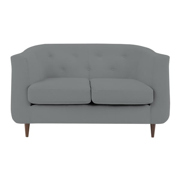 Šviesiai pilka sofa "Kooko Home Love", 125 cm