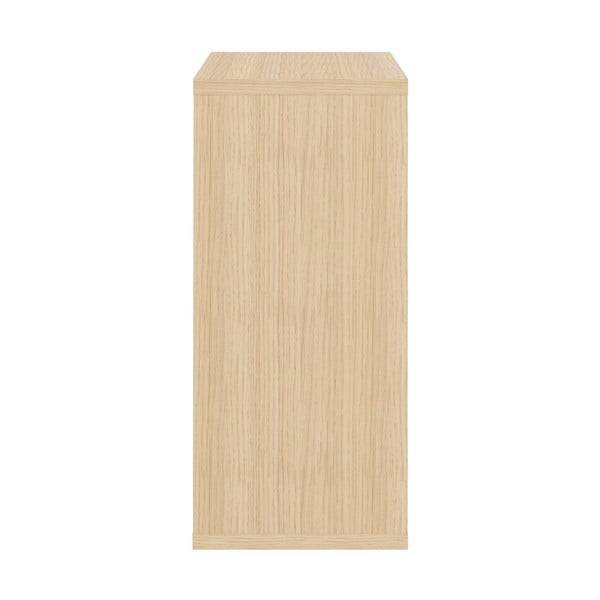 Juoda žema ąžuolo dekoro komoda 113x113 cm Hugo - TemaHome-image-4