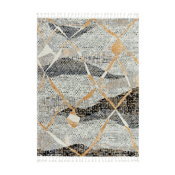 Pilkas kilimas Asiatic Carpets Omar, 120 x 170 cm