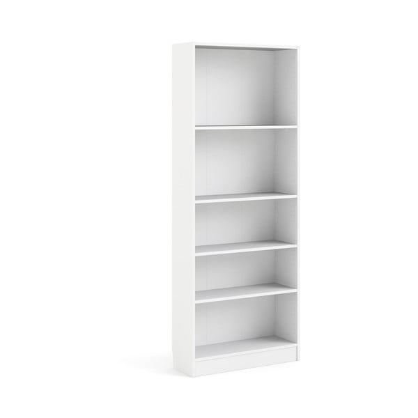 Balta knygų spinta Tvilum Basic, 79 x 203 cm-image-2