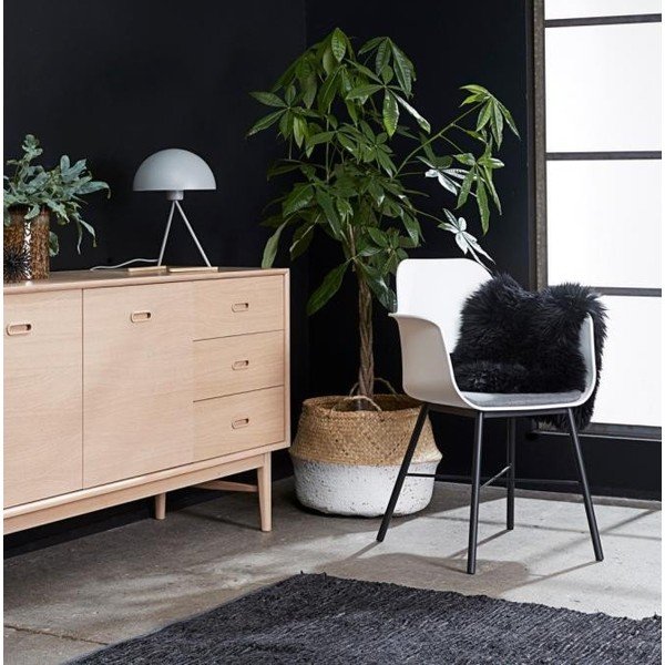 Balta valgomojo kėdė Unique Furniture Whistler-image-1