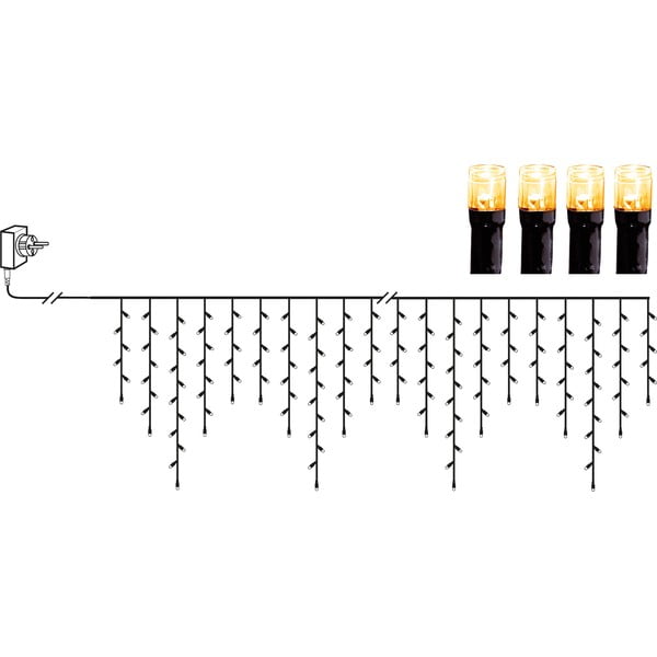 LED girlianda Star Trading, ilgis 11,9 m-image-3