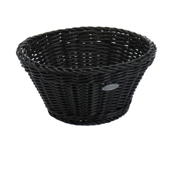 Juodas "Saleen" stalo krepšelis, ø 18 cm-image-1