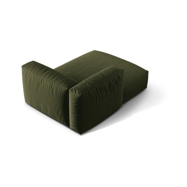 Modulinė sofos dalis žalios spalvos (su kairiuoju kampu) Martina – Micadoni Home-image-3