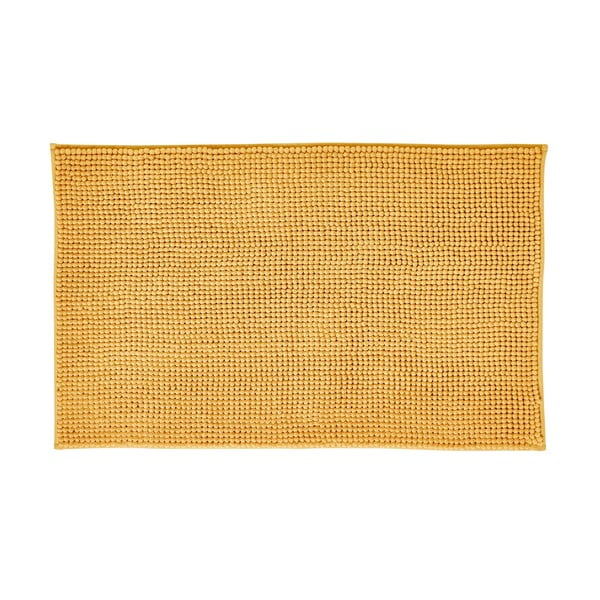 Geltonas vonios kambario kilimėlis 80x50 cm Bobble - Catherine Lansfield