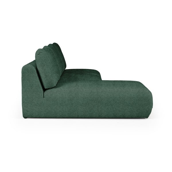 Žalios spalvos iš boucle kampinė sofa (su kairiuoju kampu/su gultu) Mirel – Rodier-image-3
