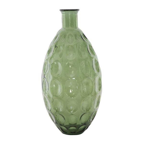 Žalia perdirbto stiklo vaza Mauro Ferretti Balls, ⌀ 26 cm
