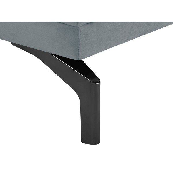 Pilka sofa su juodos spalvos kojūgaliais "Windsor & Co Sofos Jupiter-image-4