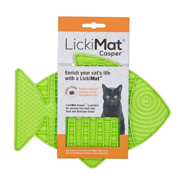 Kačių laižymo pagalvėlė Casper Green - LickiMat
