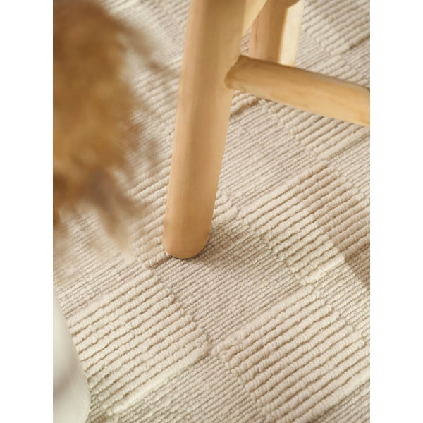 Rankų darbo kreminės spalvos iš vilnos kilimas 120x170 cm Scala – Villeroy&Boch-image-4