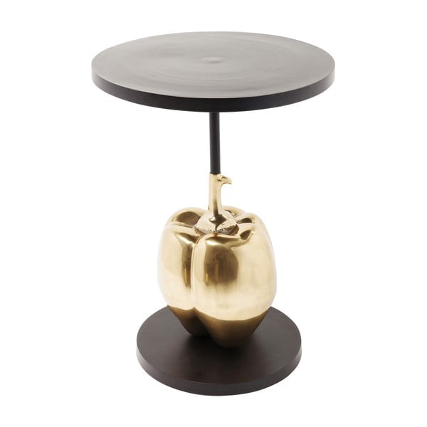 Kare Design juodas kavos staliukas Pumpkin, ø 55 cm