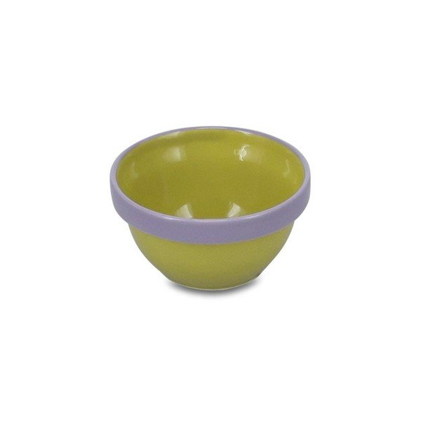Žalios spalvos/violetinės spalvos iš akmens masės mažas dubuo 170 ml Duo – ONA
